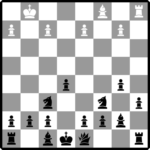 the Archangel defence chessboard position of the Ruy Lopez opening